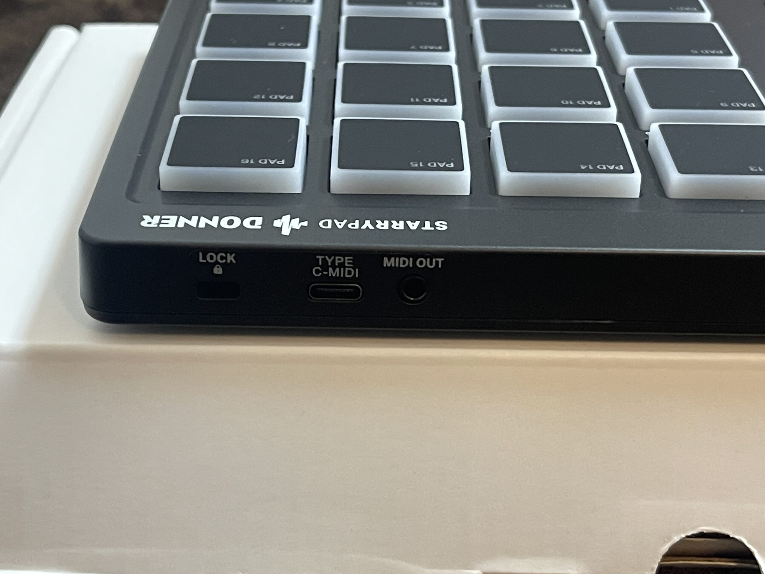 レビュー】激安MIDIパッド(Donner STARRYPAD)でフィンガードラム
