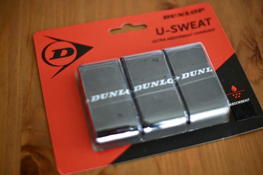 DUNLOP U-SWEAT ブラック3本入りのパッケージ